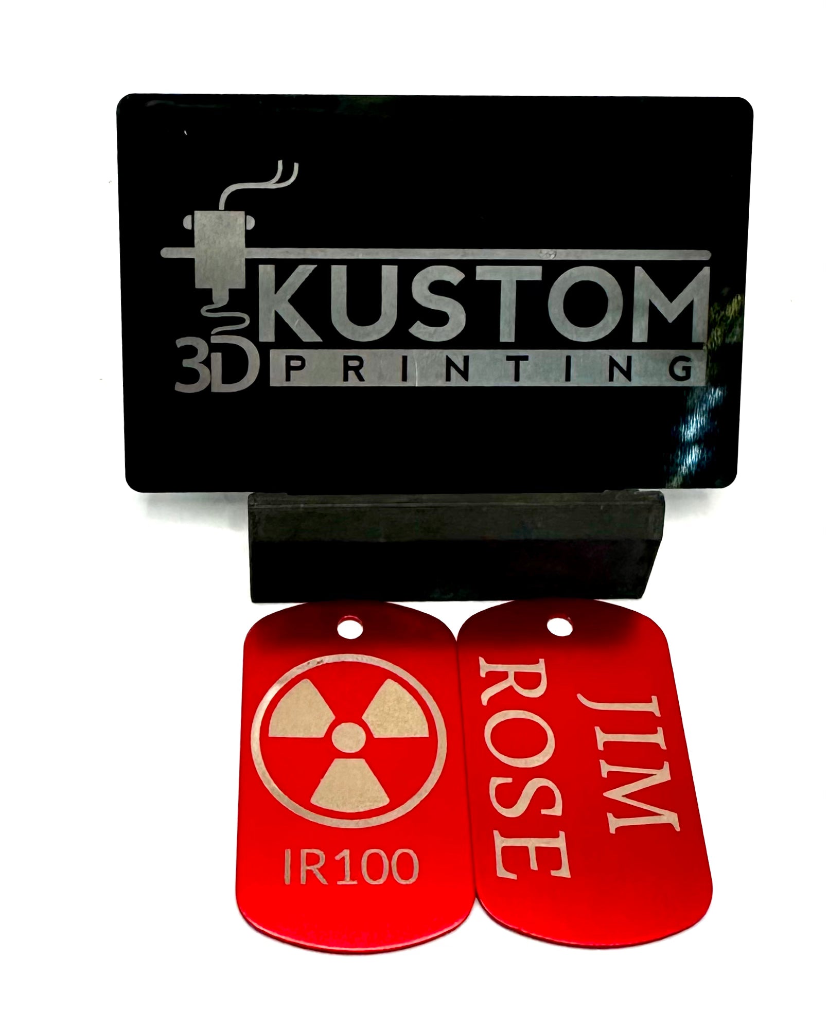 Kustom source key keychain – Kustom 3D Printing